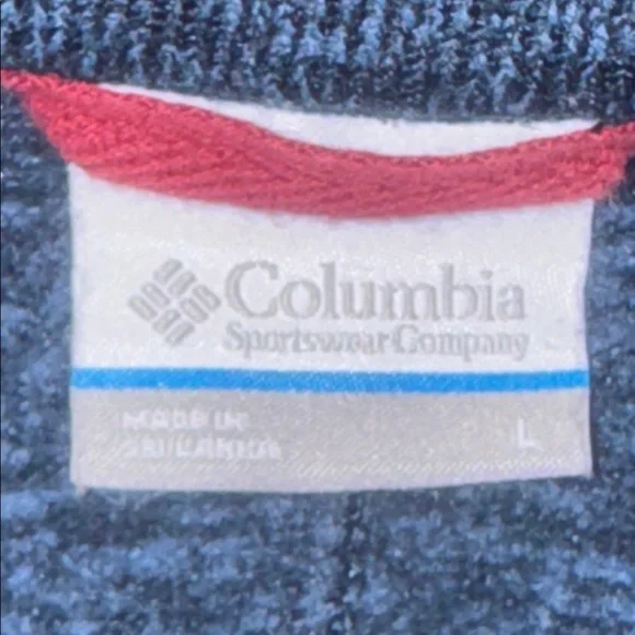 Mens Columbia Full Zip Fleece Jacket - Picture 6 of 6